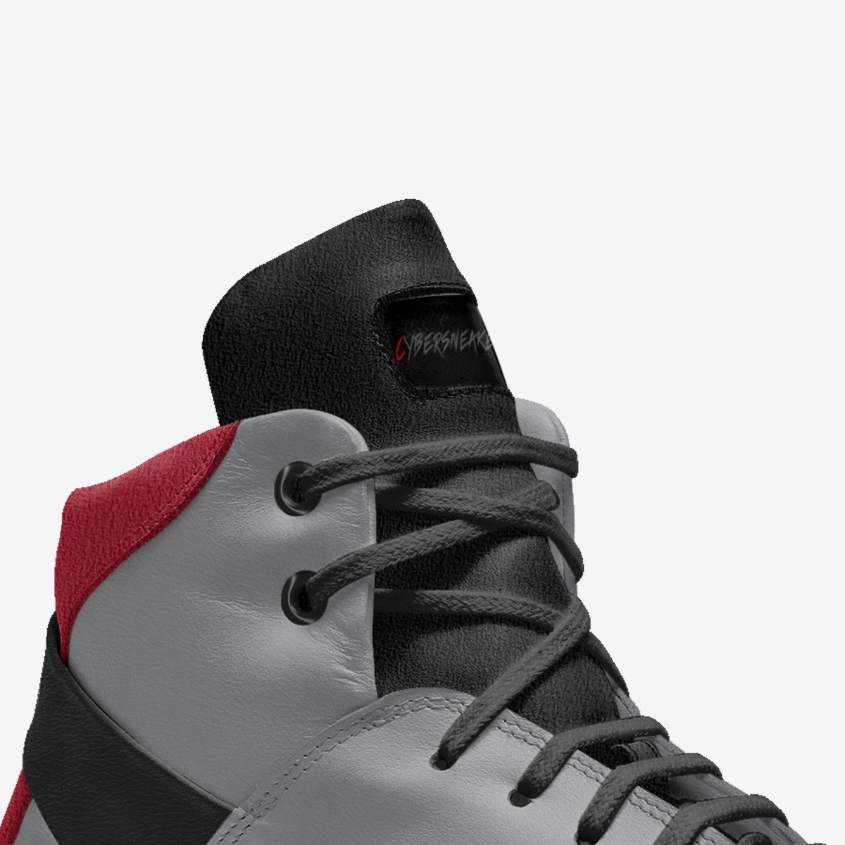 CYBERSNEAKERS custom made in Italy shoes by Guillaume Stevanovic | Detail view