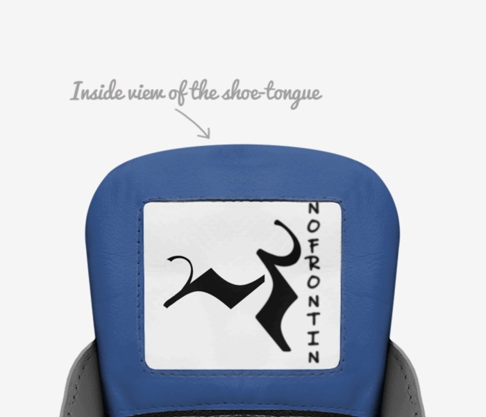 NOFRONTIN custom made in Italy shoes by Carlos Gonzalez | Tongue view
