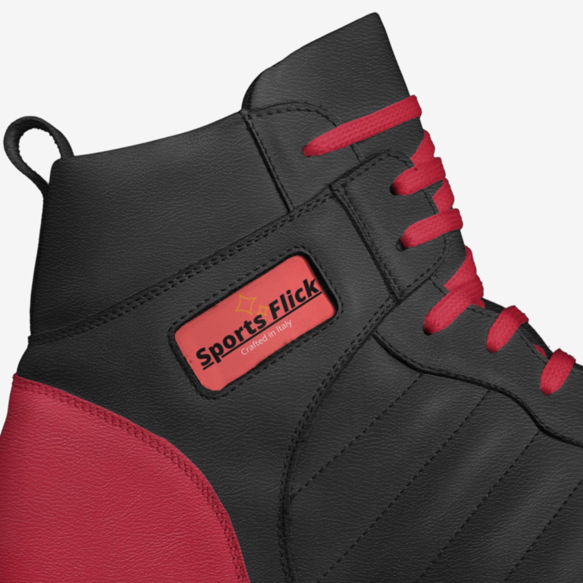 Sports Flick custom made in Italy shoes by Joram Jarabe | Detail view