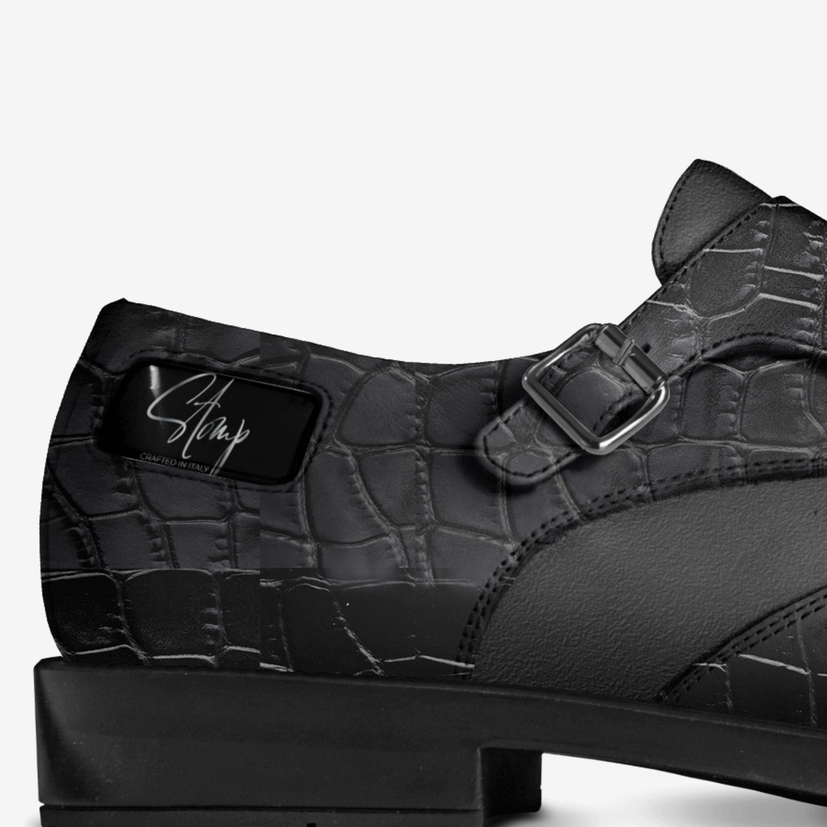 Charles  custom made in Italy shoes by Krystal R. Mcgee | Detail view