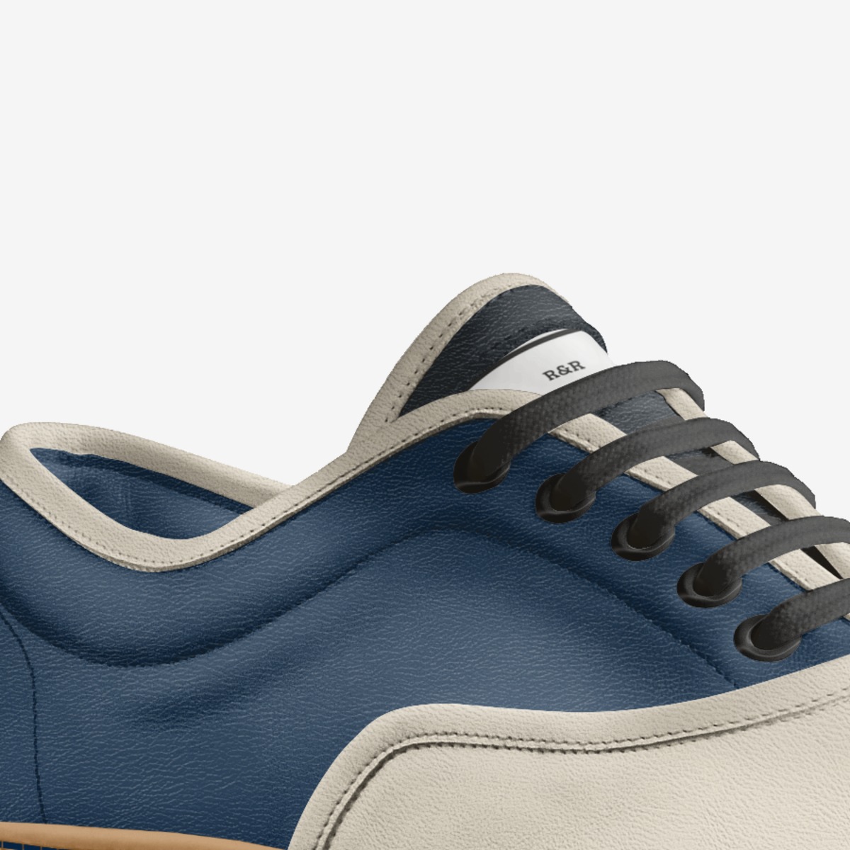 R&R custom made in Italy shoes by Vasikarla Rajkiran | Detail view