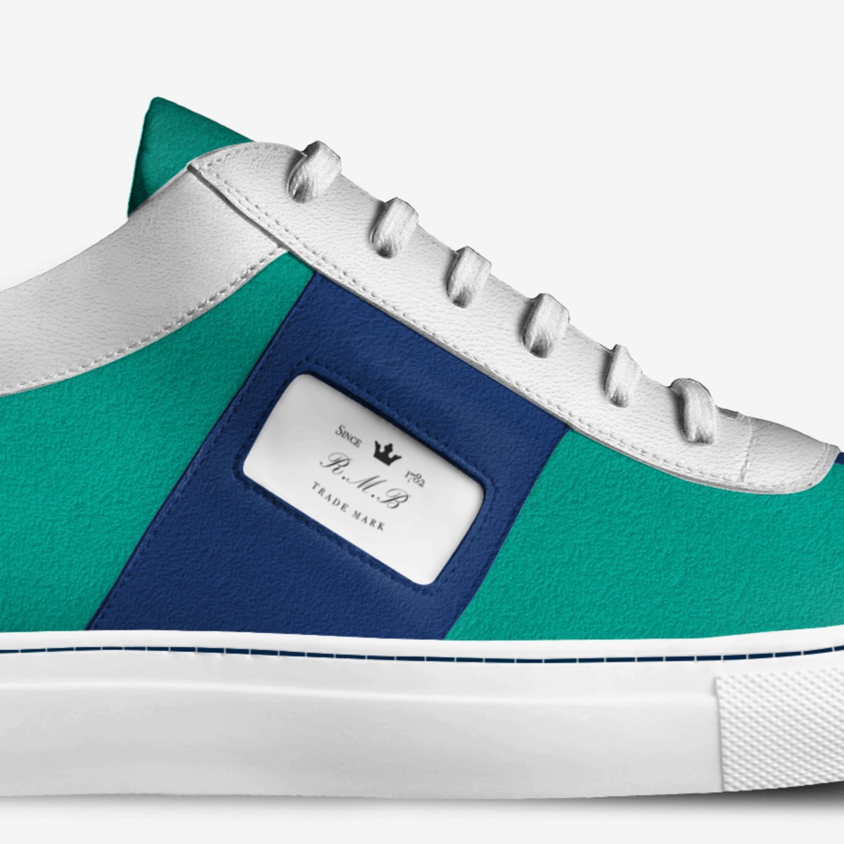 R.M.B custom made in Italy shoes by Zakiya Carpenter | Detail view