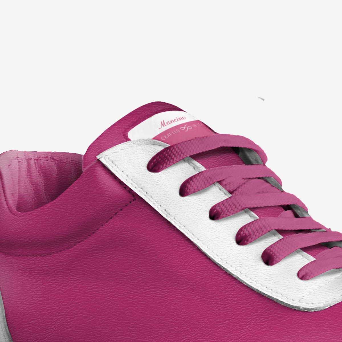 Mancino Girlz custom made in Italy shoes by Ray "lefty" Rhodes | Detail view