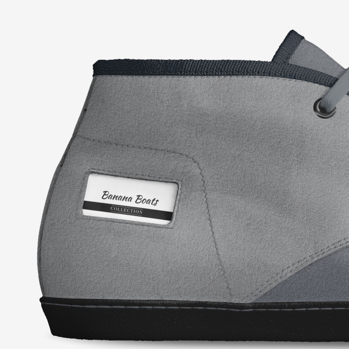 Banana Boats custom made in Italy shoes by Latavia Young | Detail view