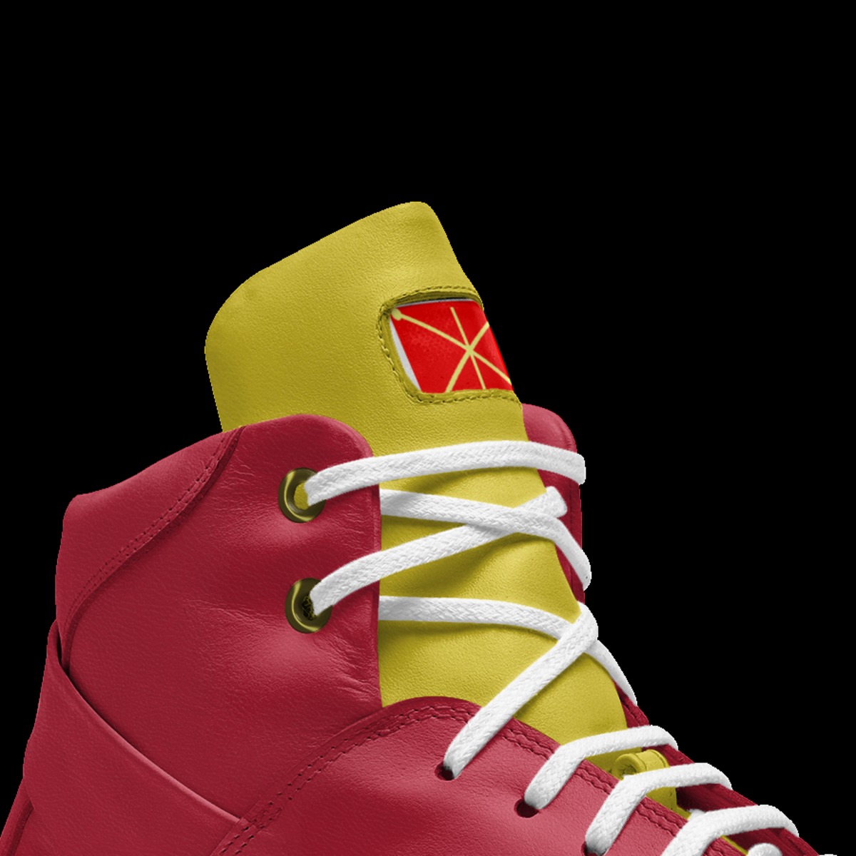 RED AND YELLOW A Custom Shoe concept by John Samano