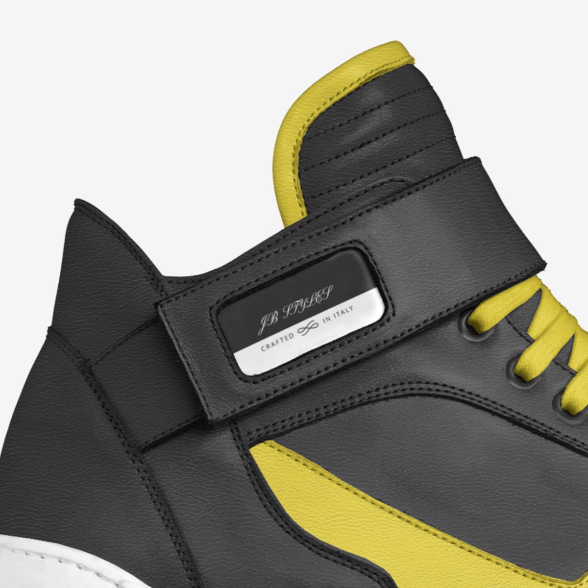 JB STYLES  custom made in Italy shoes by Jerodrick Brown | Detail view