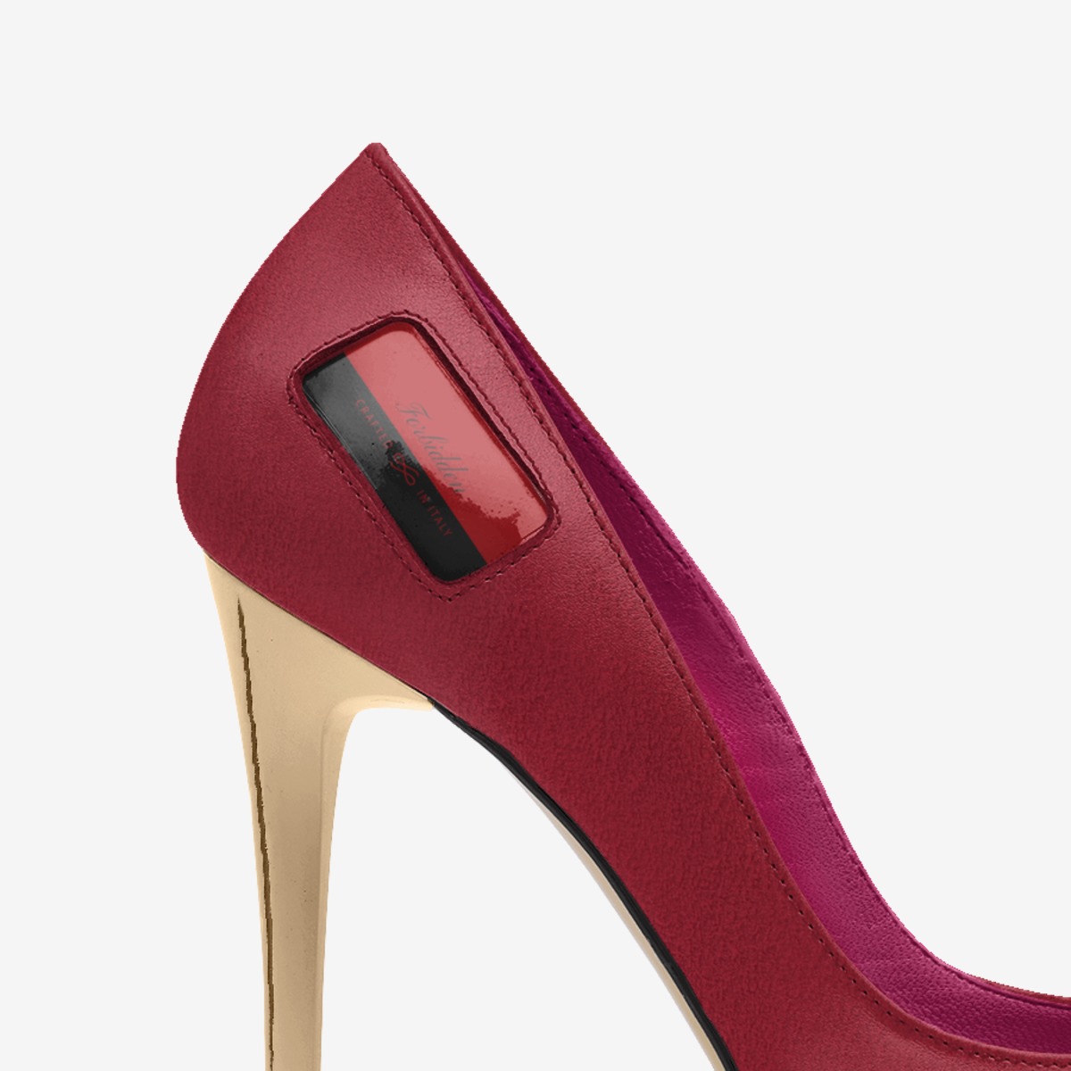 Forbidden custom made in Italy shoes by Tony V.harris | Detail view