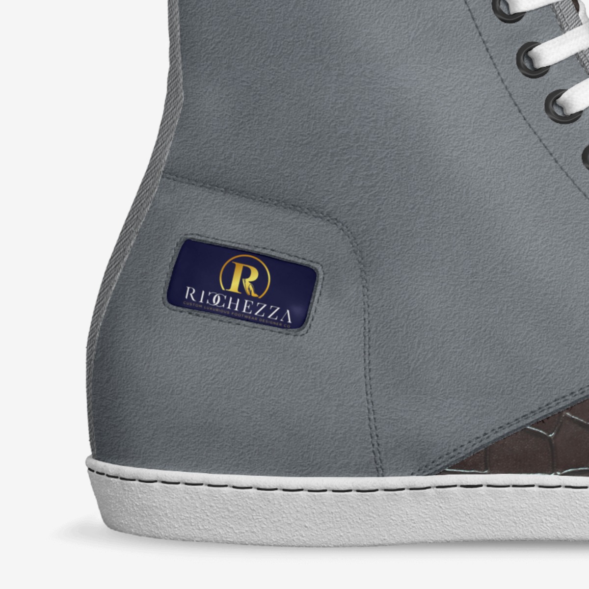 1596 custom made in Italy shoes by Ricchezza Custom Footwear Designer Co. | Detail view