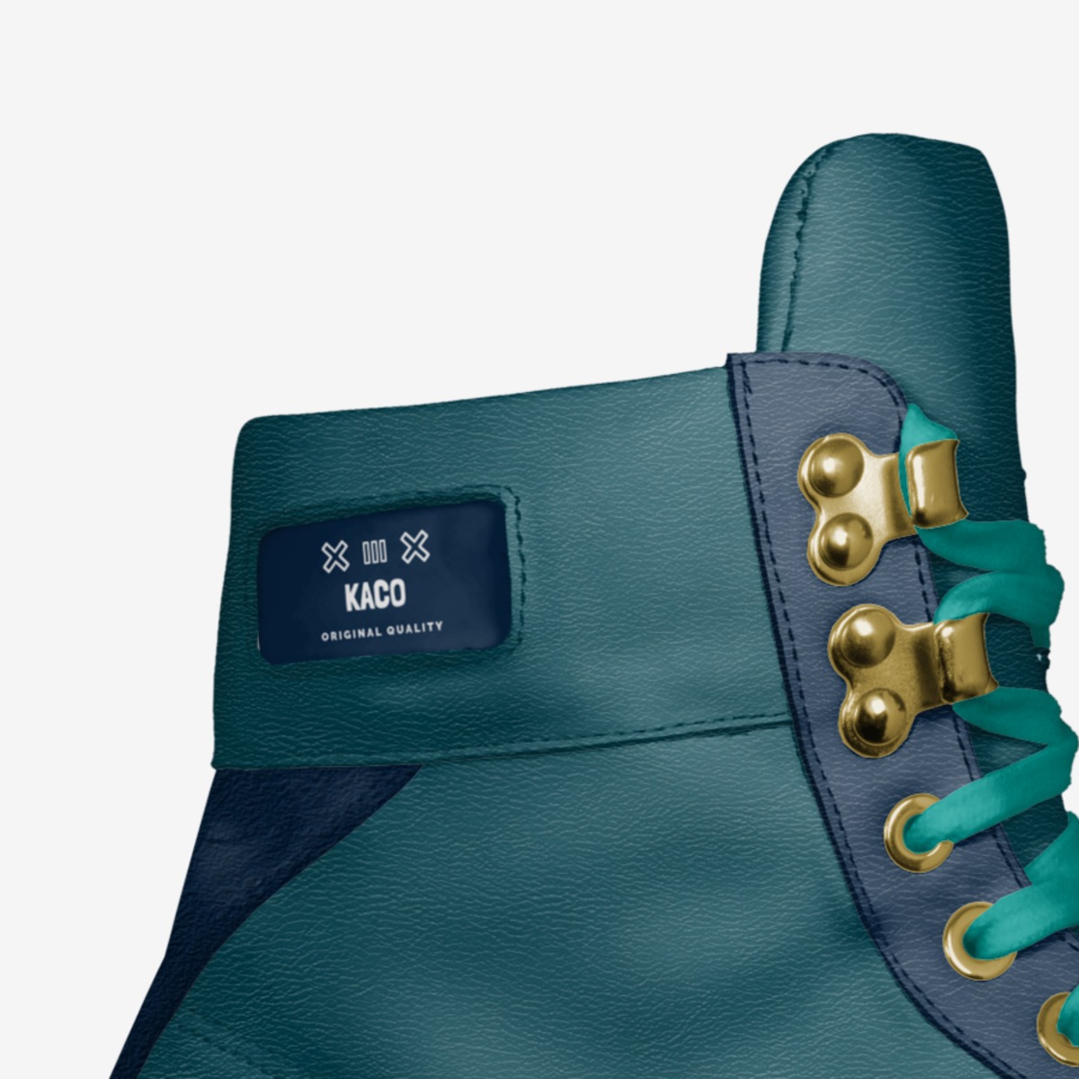 Kaco  custom made in Italy shoes by Karlief Lewis | Detail view
