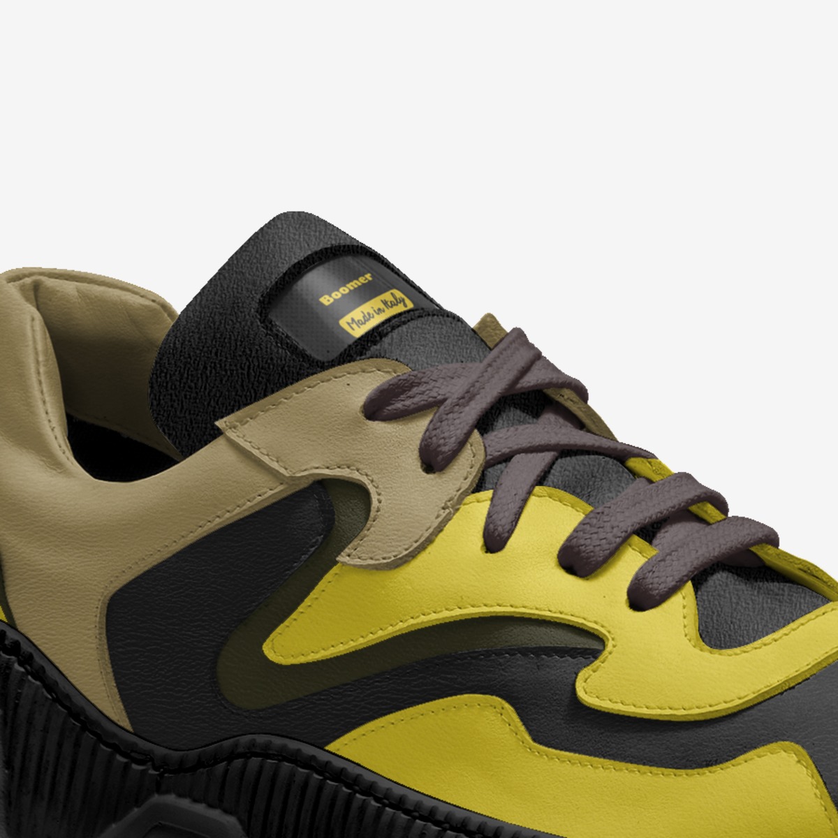 Boomer custom made in Italy shoes by İsmail Gürleyen | Detail view