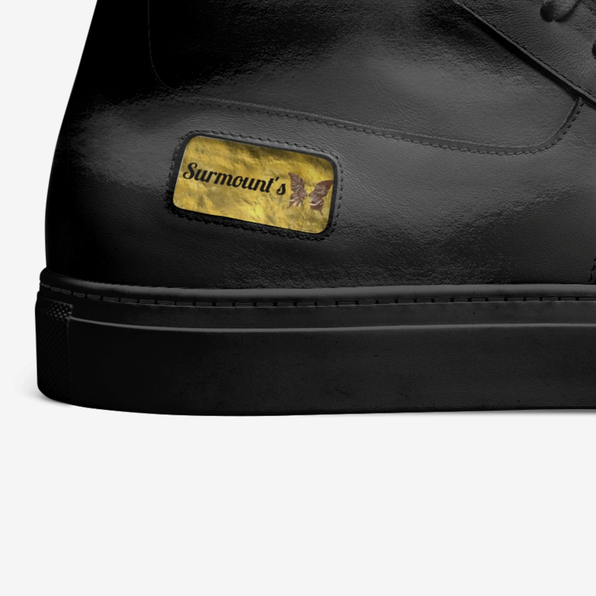 Surmount Dawns custom made in Italy shoes by Sue Page | Detail view
