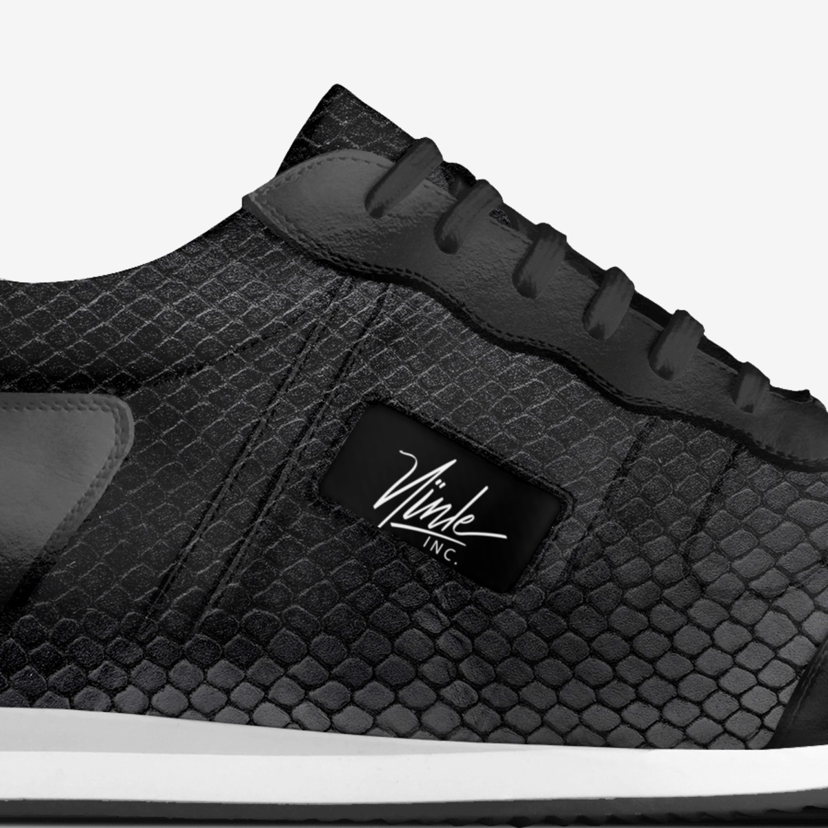 MILLIES custom made in Italy shoes by Taurian Johnson | Detail view