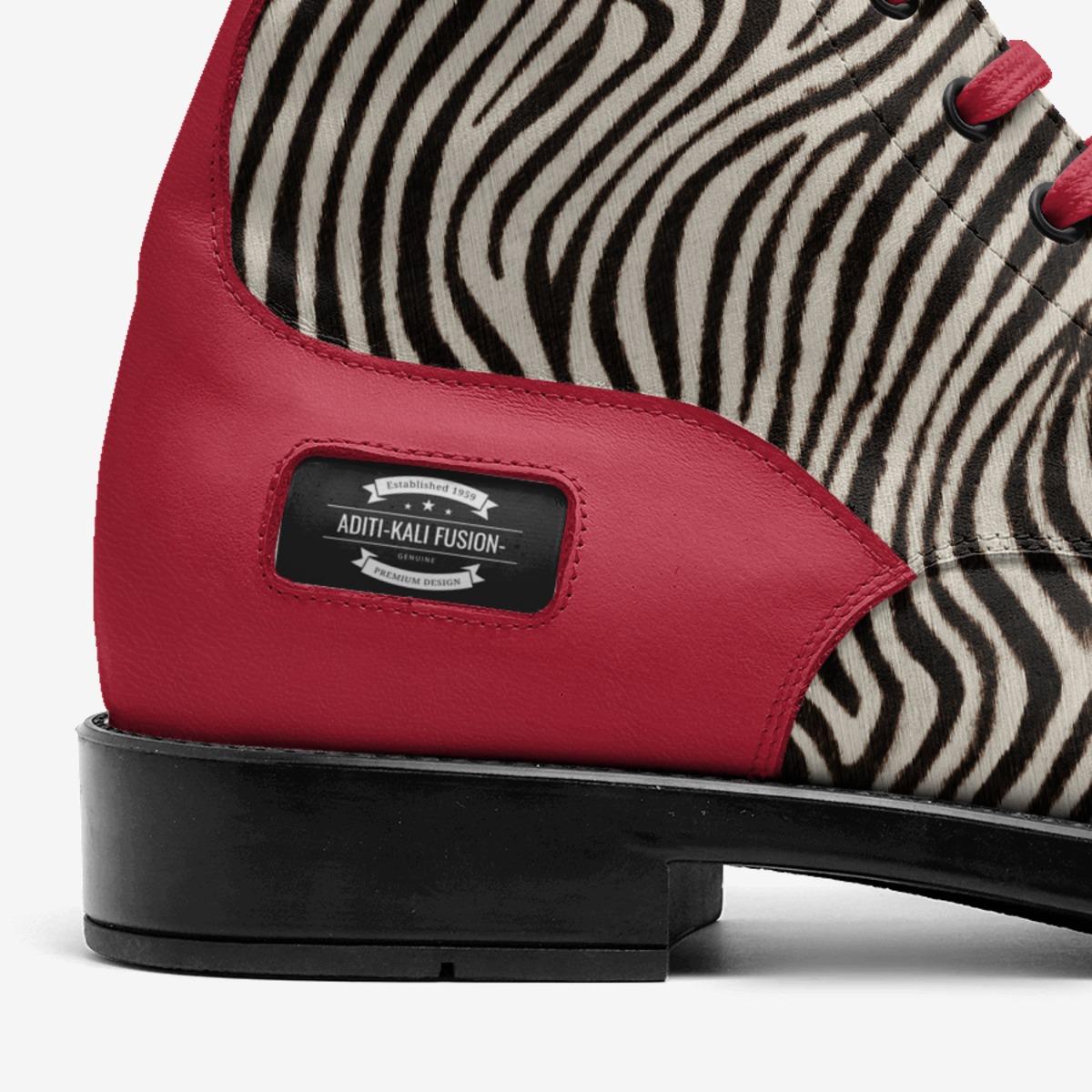 ADITI-KALI FUSION- custom made in Italy shoes by Aditi-kali Of Wonkey Donkey Bazaar | Detail view
