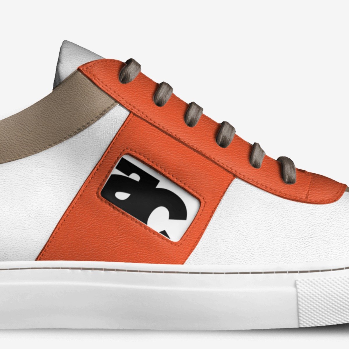 AC SNEAKER custom made in Italy shoes by Km Brand | Detail view