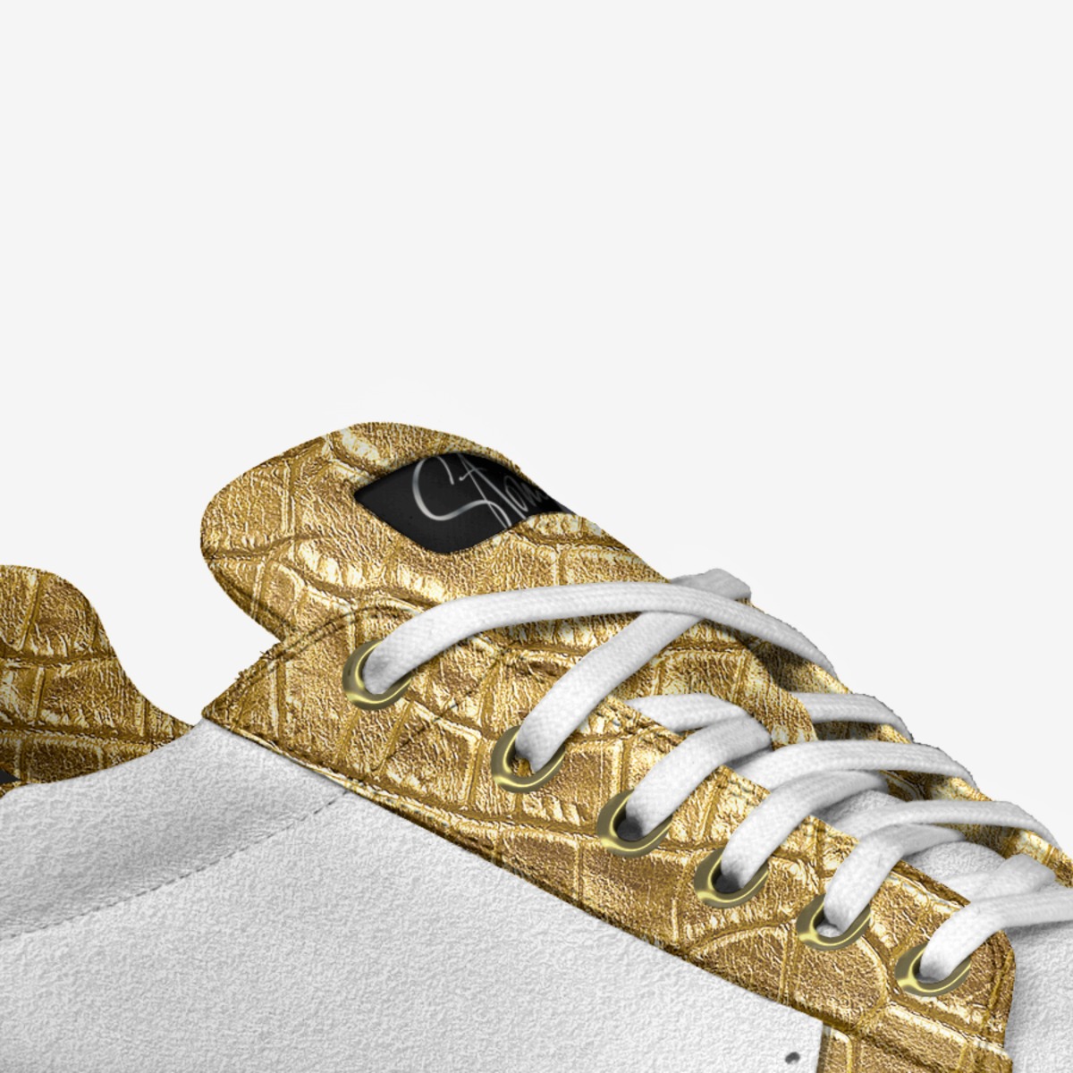 Nique custom made in Italy shoes by Krystal R. Mcgee | Detail view