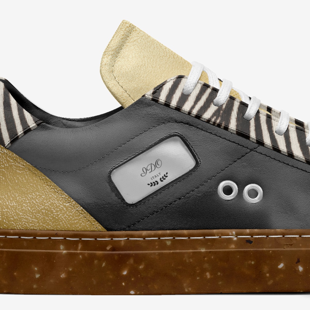 IDO custom made in Italy shoes by Jason Gulley | Detail view