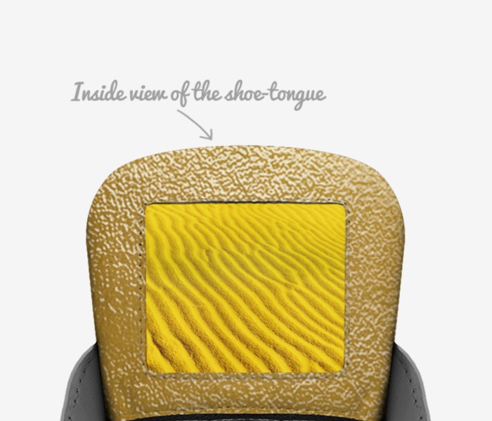 IDO custom made in Italy shoes by Jason Gulley | Tongue view
