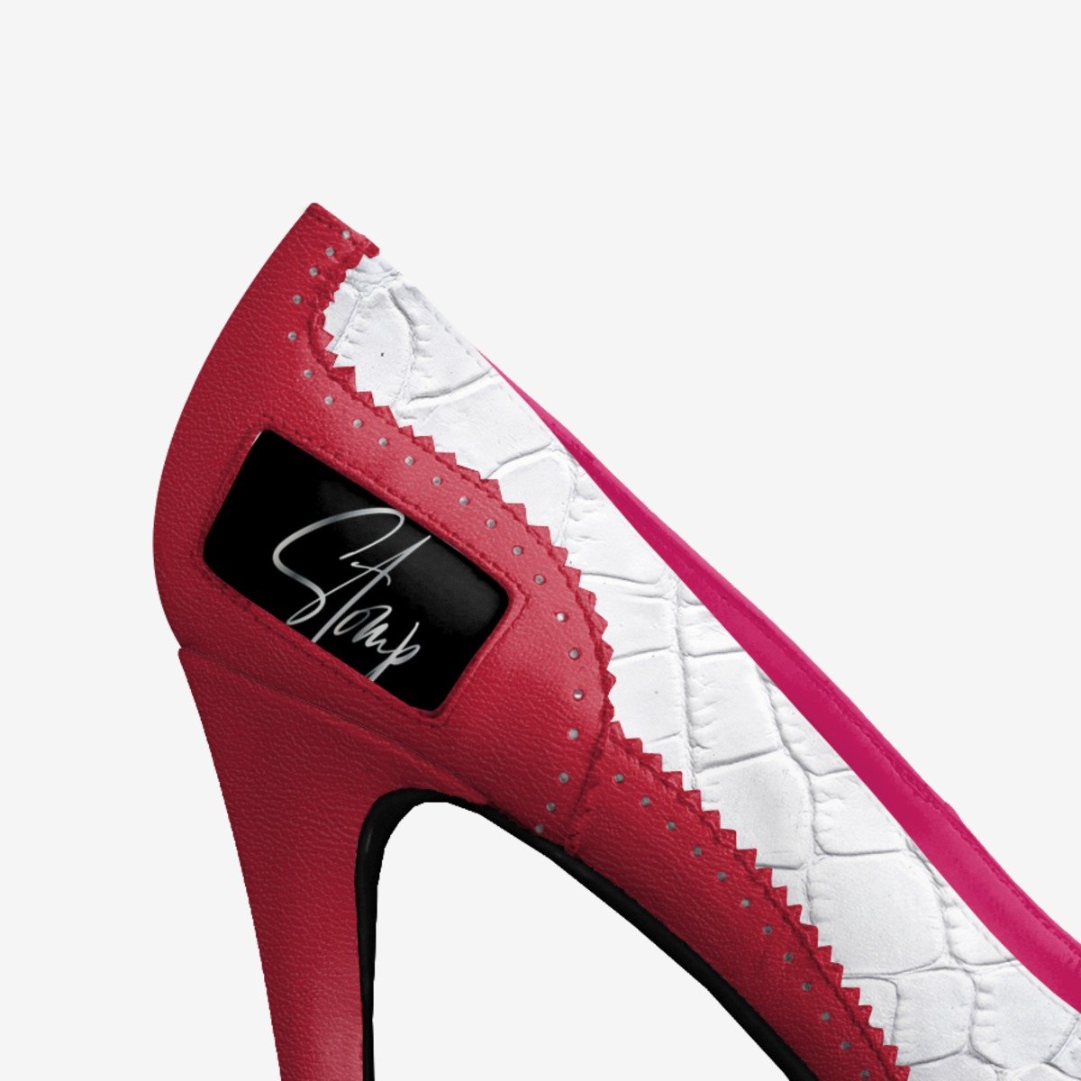 Stacia custom made in Italy shoes by Krystal R. Mcgee | Detail view