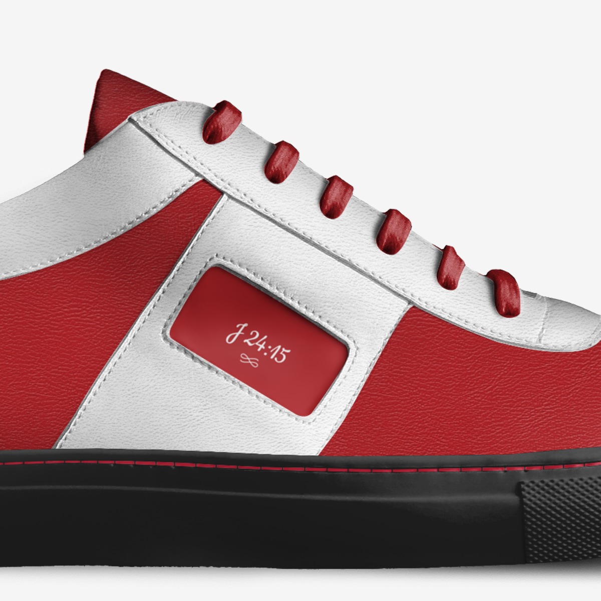 j24 custom made in Italy shoes by Jamal Jones | Detail view