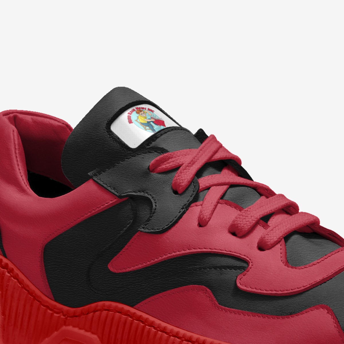 Word of the Nerd custom made in Italy shoes by Steve Wollett | Detail view