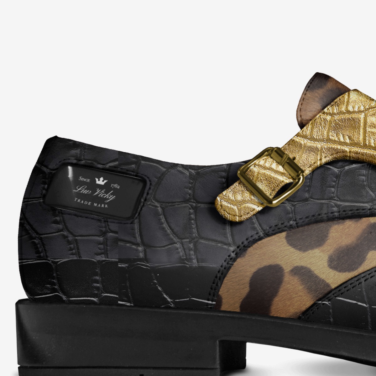 Luv Vicky custom made in Italy shoes by Victoria Landrum | Detail view