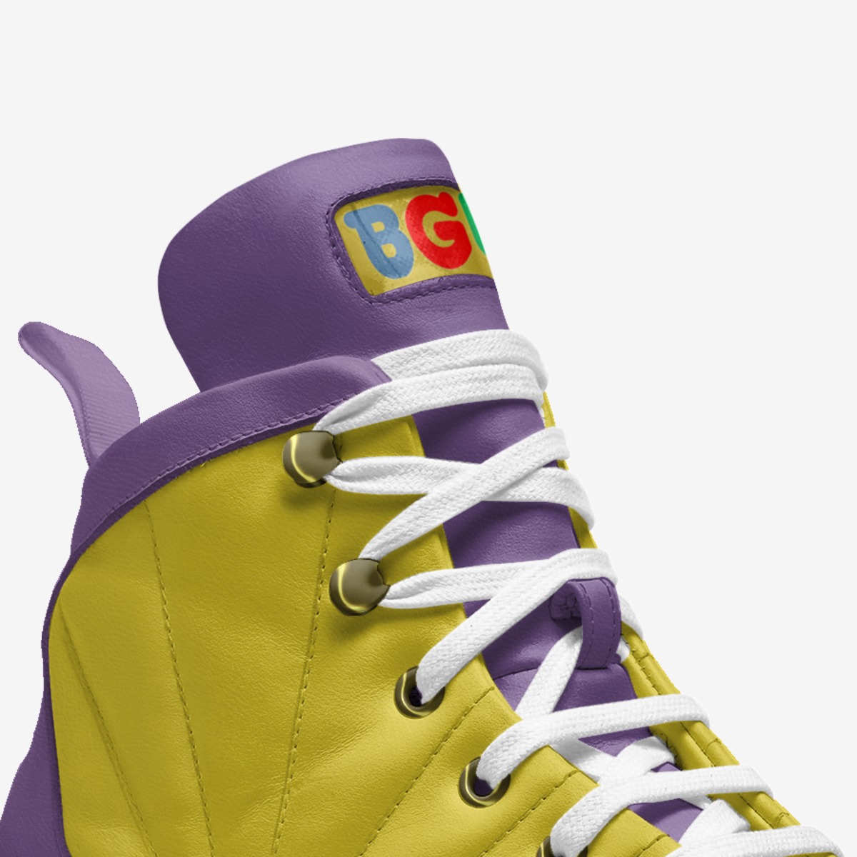 24K8 WHITEOUT custom made in Italy shoes by Being Great Every Day | Detail view