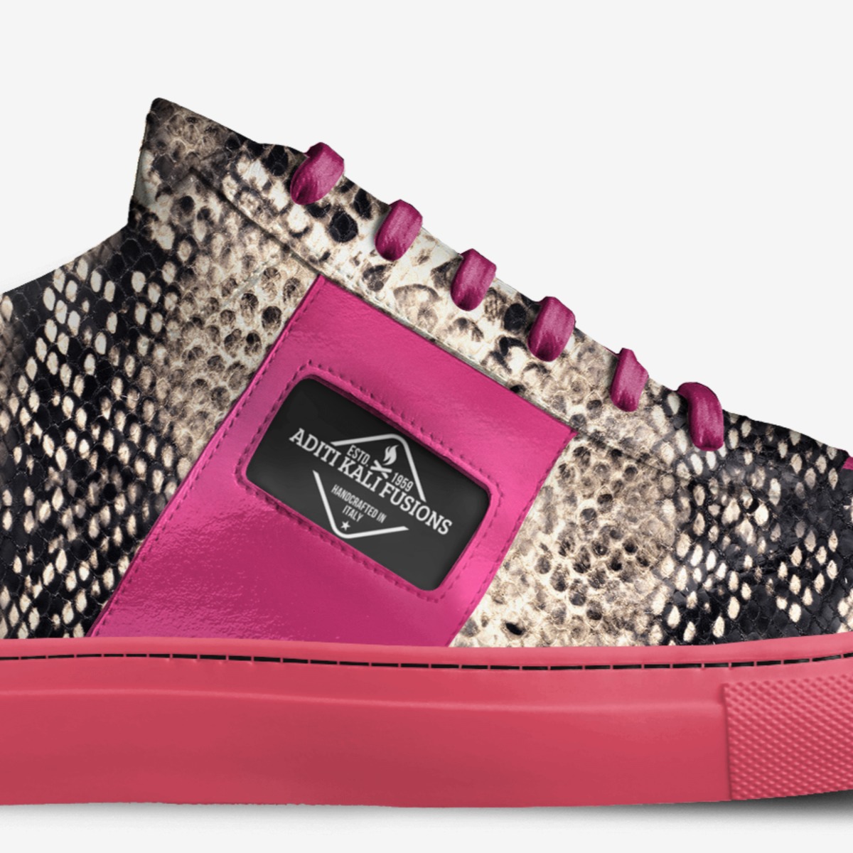 aditi kali fusions custom made in Italy shoes by Aditi-kali Of Wonkey Donkey Bazaar | Detail view