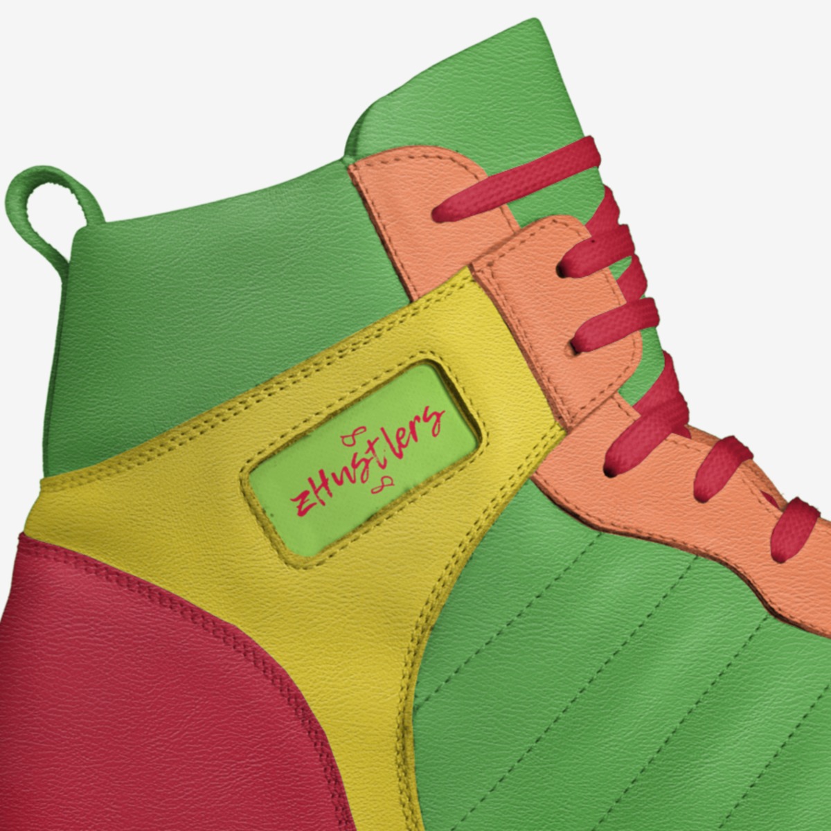 zHustlers custom made in Italy shoes by Martins Ate | Detail view