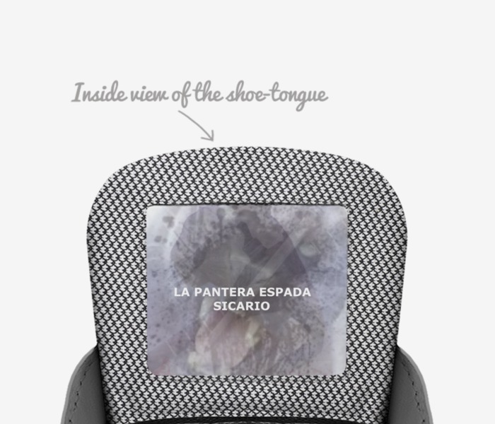 CARL DANIELLE custom made in Italy shoes by Carl Danielle | Tongue view