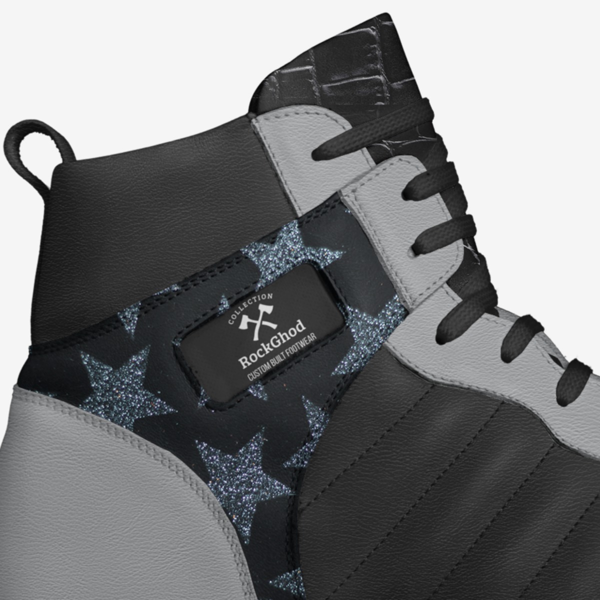 RockGhod custom made in Italy shoes by Glendale Lawson | Detail view