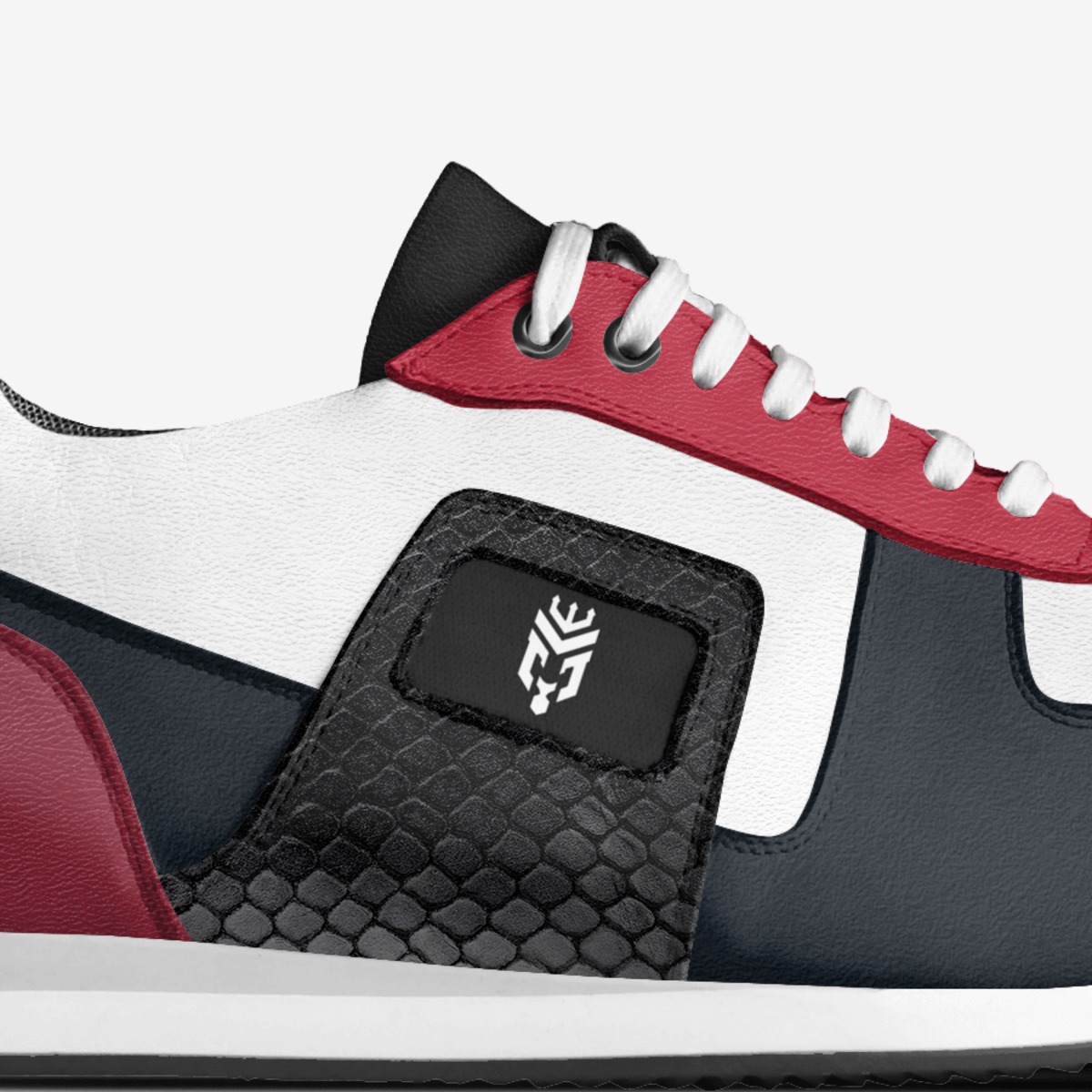 R.R.T. Sneakers custom made in Italy shoes by Marc-andré Loute | Detail view