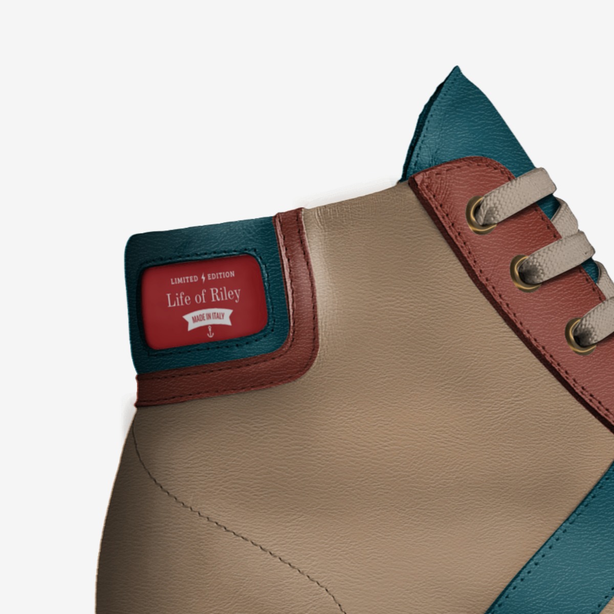 Life of Riley custom made in Italy shoes by Joseph Dunn | Detail view