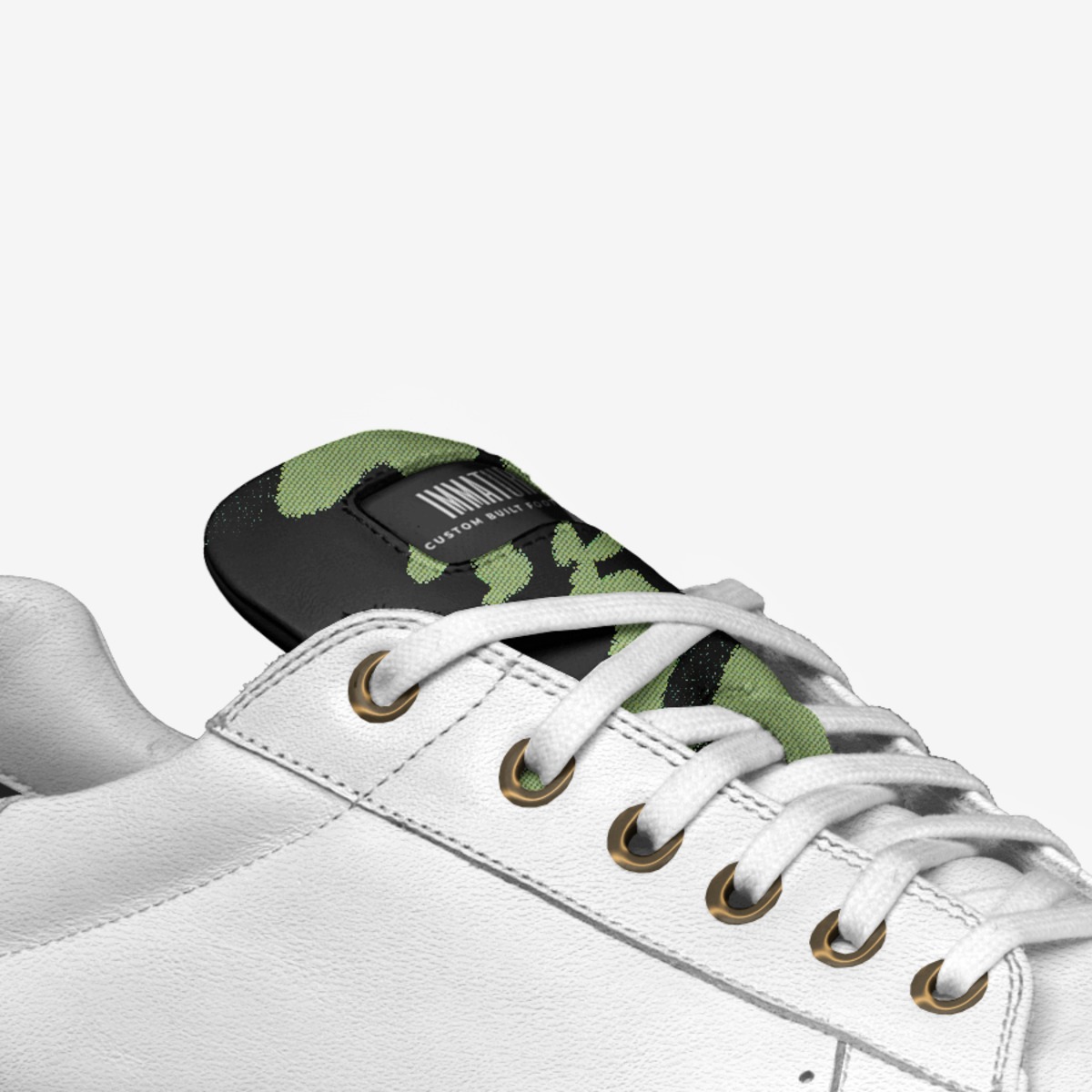 immature custom made in Italy shoes by Ricardo Pau | Detail view