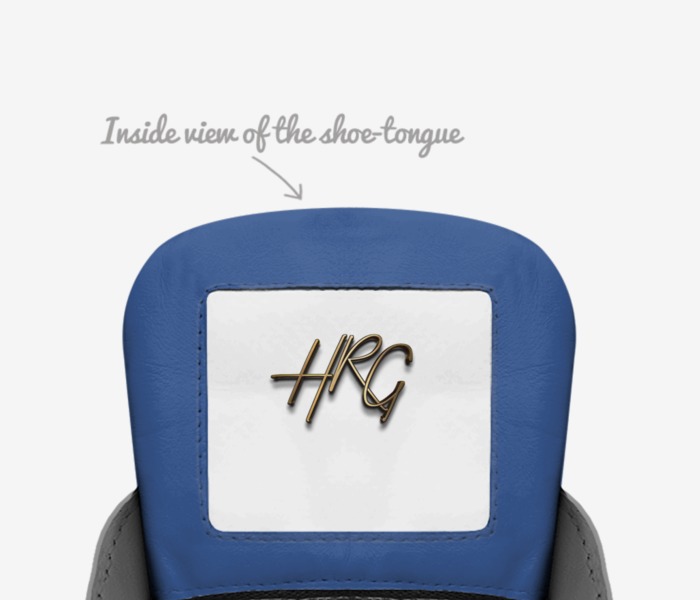 Big Banks custom made in Italy shoes by Harold Gray | Tongue view