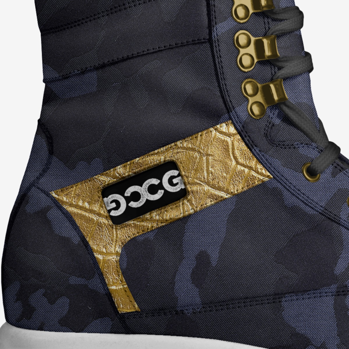 D Minor Brody  custom made in Italy shoes by Derrick Wilson | Detail view