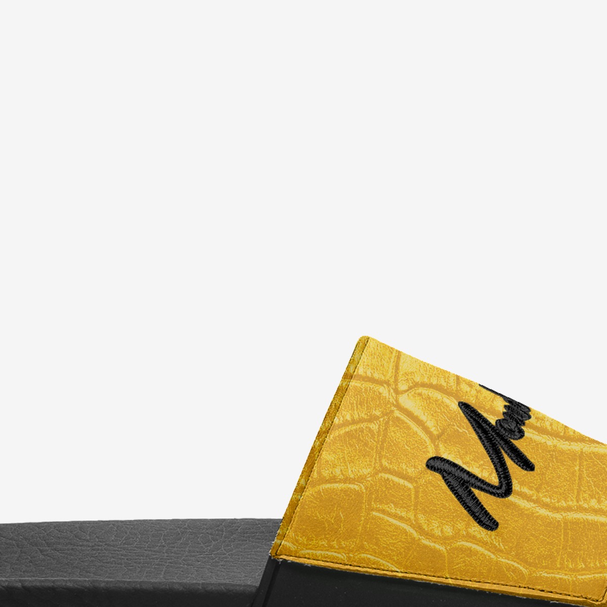 MONEYATTI SLIDES 008 custom made in Italy shoes by Moneyatti Brand | Detail view