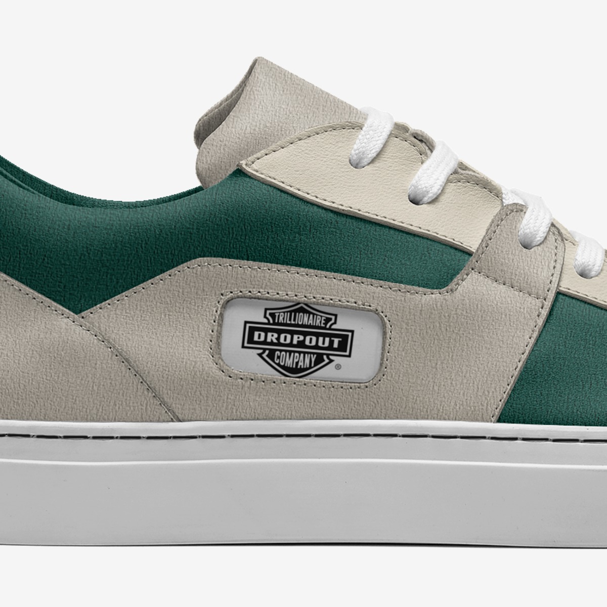 Dropout Pt 2.  custom made in Italy shoes by Quintin Gause | Detail view