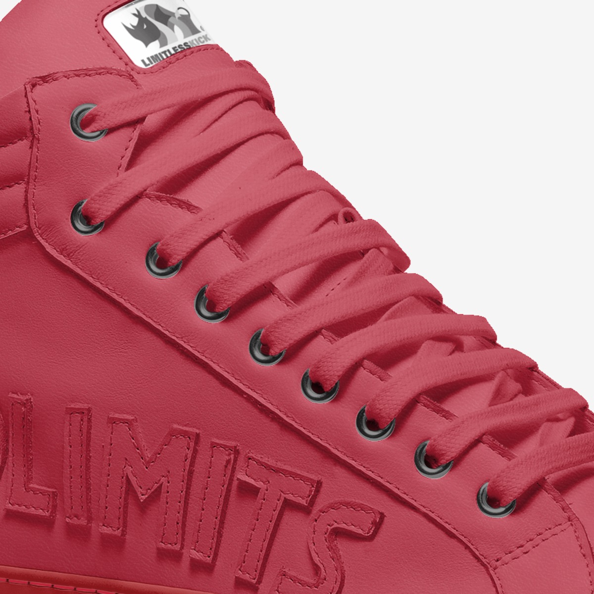 THE BA$$ custom made in Italy shoes by Limitless Kicks | Detail view