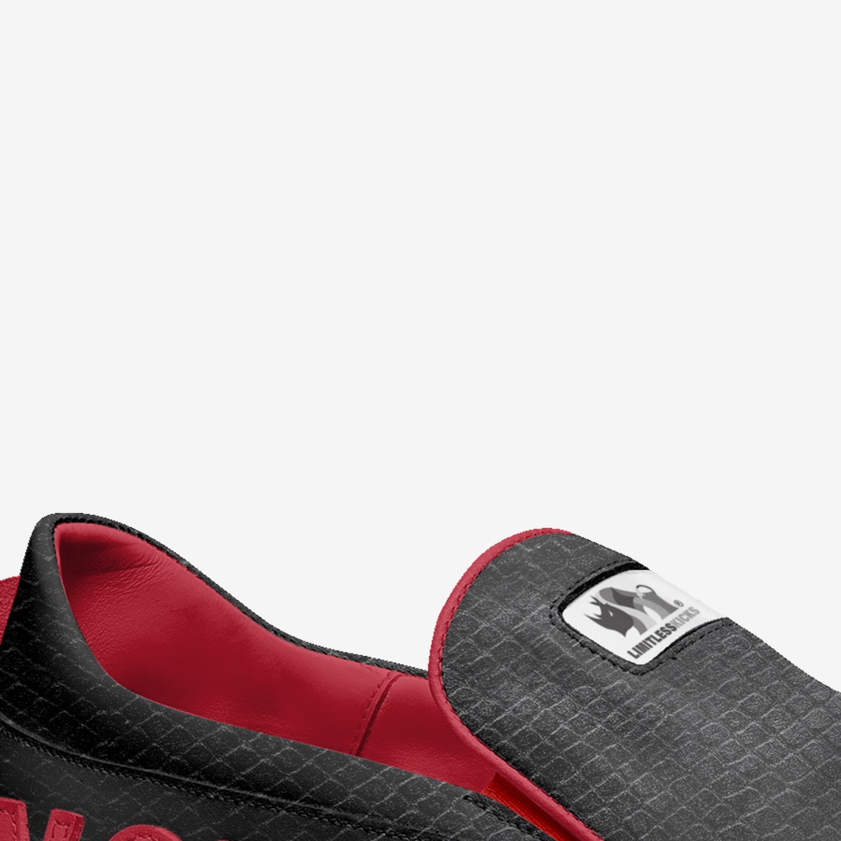 THE SOUL custom made in Italy shoes by Limitless Kicks | Detail view