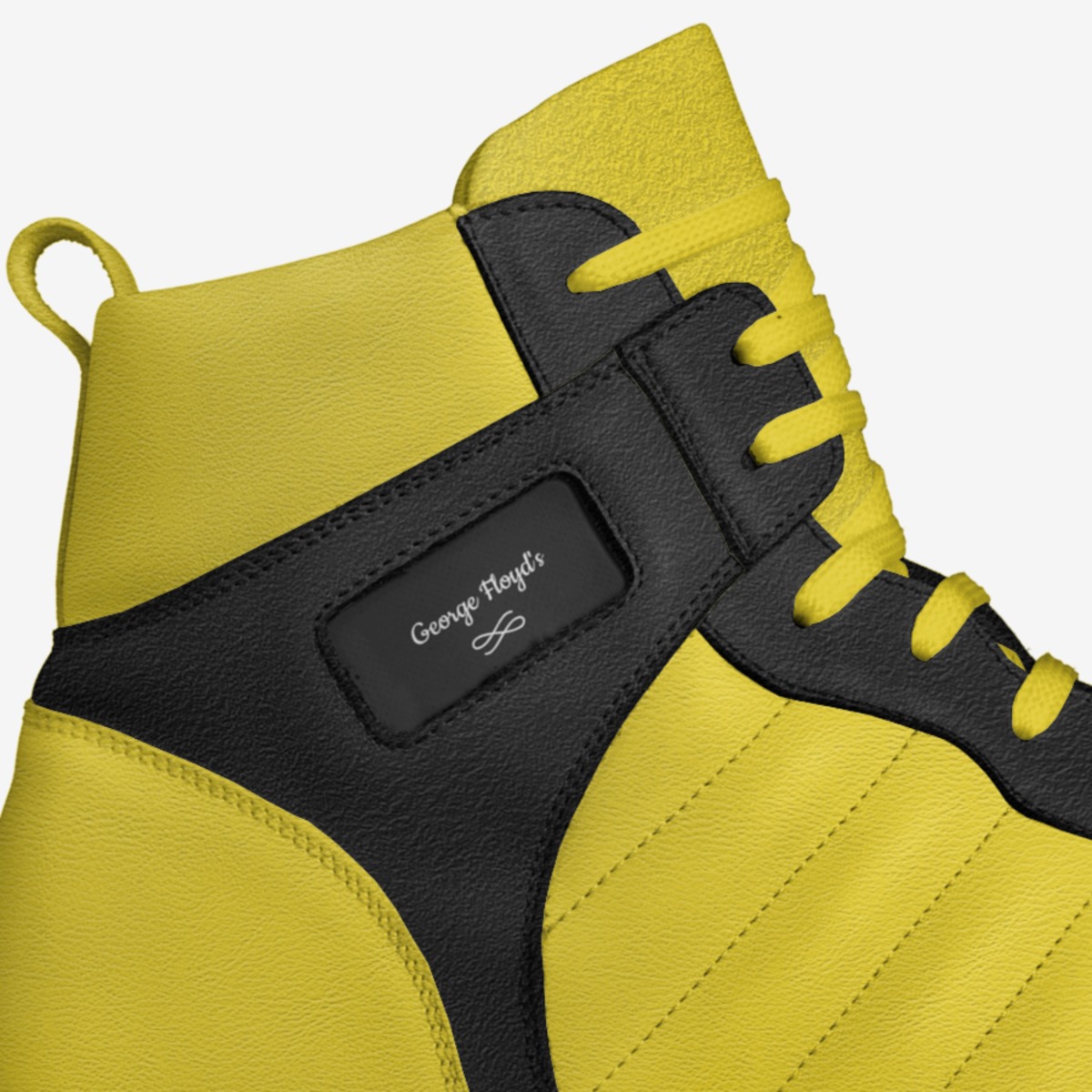 George Floyd's custom made in Italy shoes by Emma Wilson | Detail view