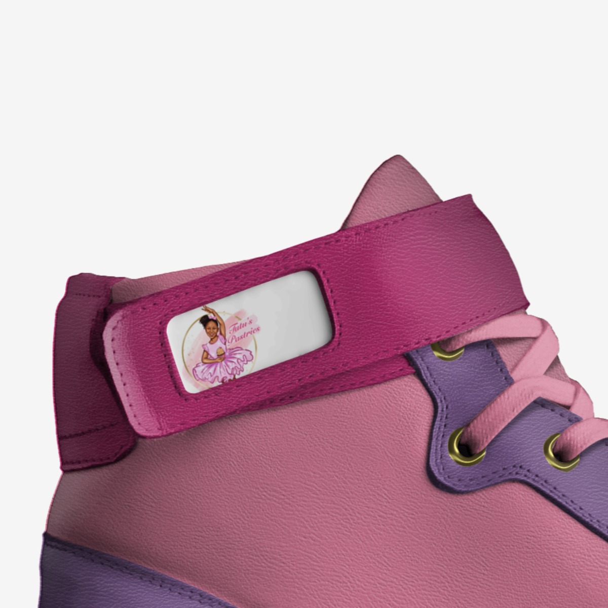 TuTu's Pastries custom made in Italy shoes by Brittany Bush | Detail view