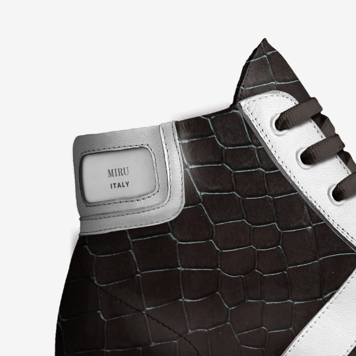 MIRU custom made in Italy shoes by Shawnkyle Thomas-brooks | Detail view