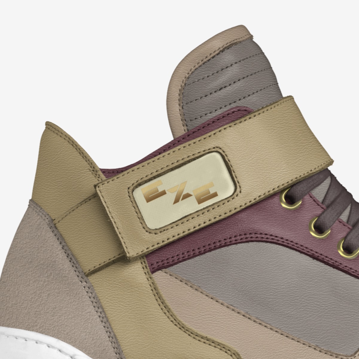 EZE custom made in Italy shoes by Nwanyieze Nwoke | Detail view