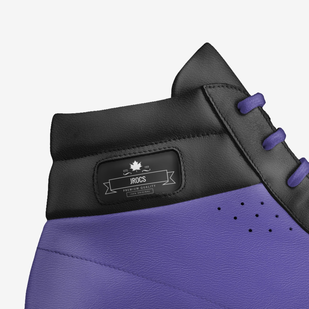 jrocs custom made in Italy shoes by Jeremiah Jrock | Detail view