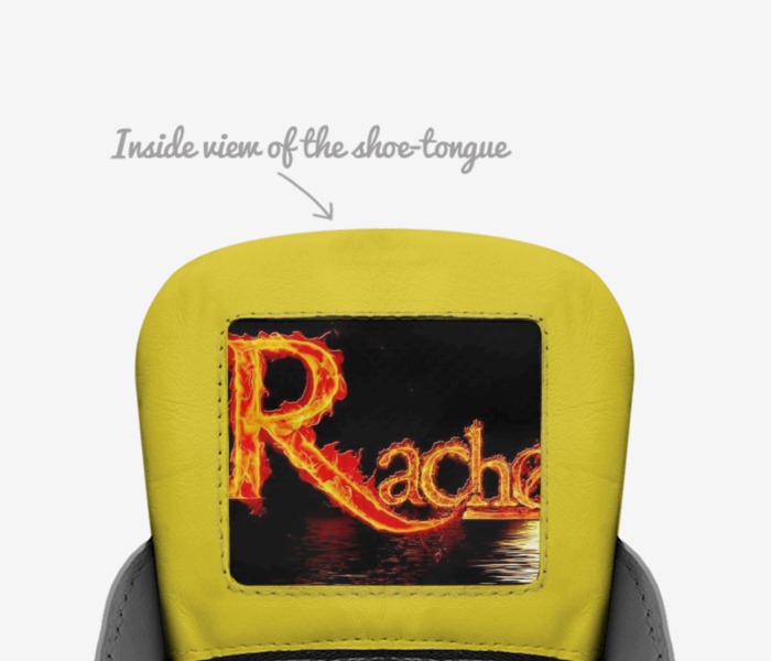 TRIPPLE_Chic custom made in Italy shoes by Rachel Ekinde | Tongue view