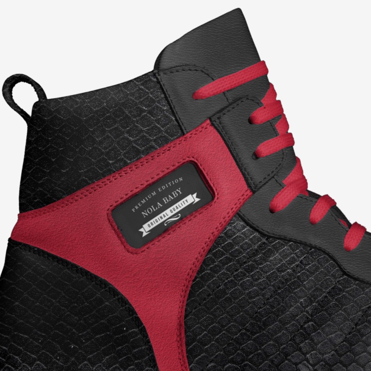 Nola Baby custom made in Italy shoes by George Bobb Jr. | Detail view
