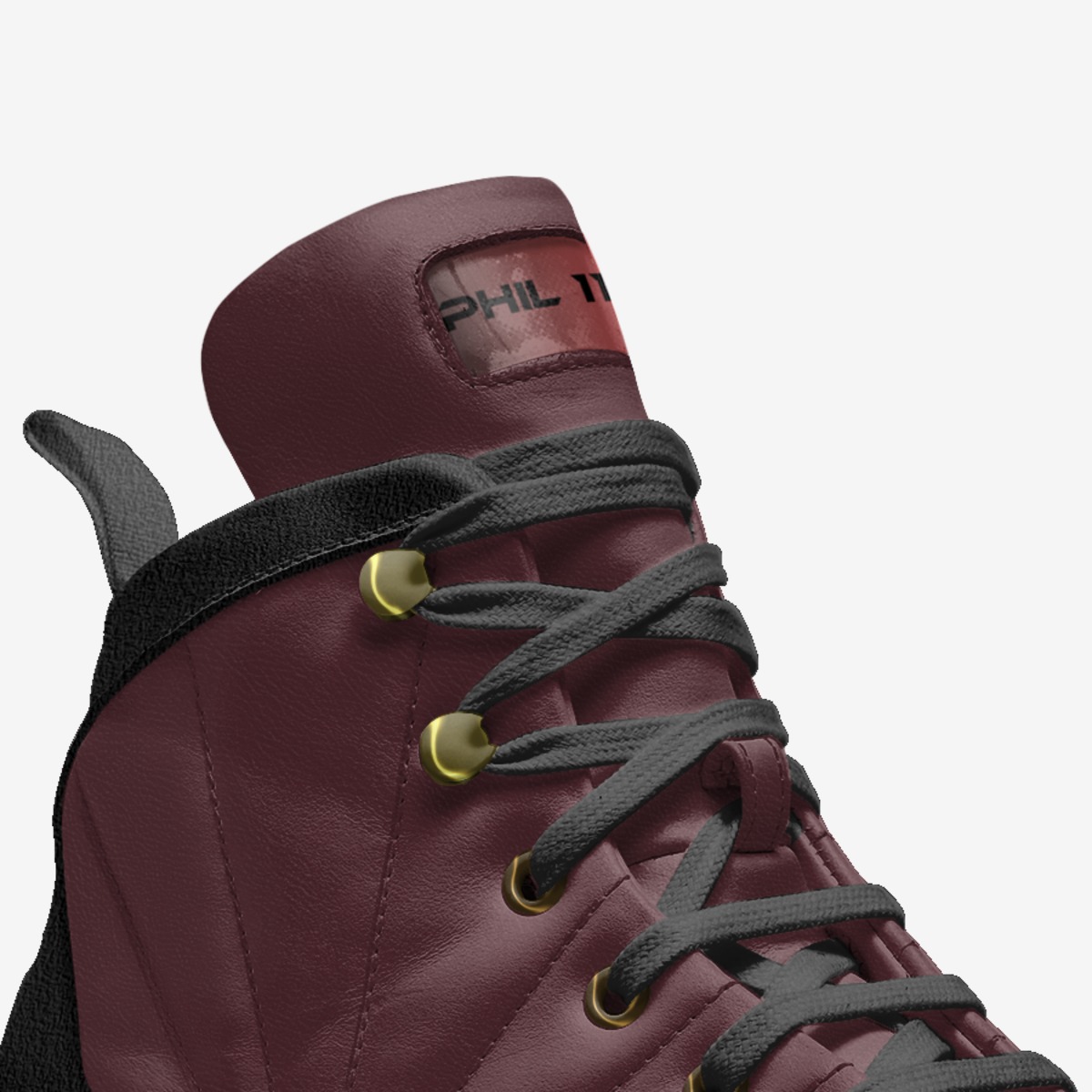 Tlachtli custom made in Italy shoes by Samuel Culbertson | Detail view