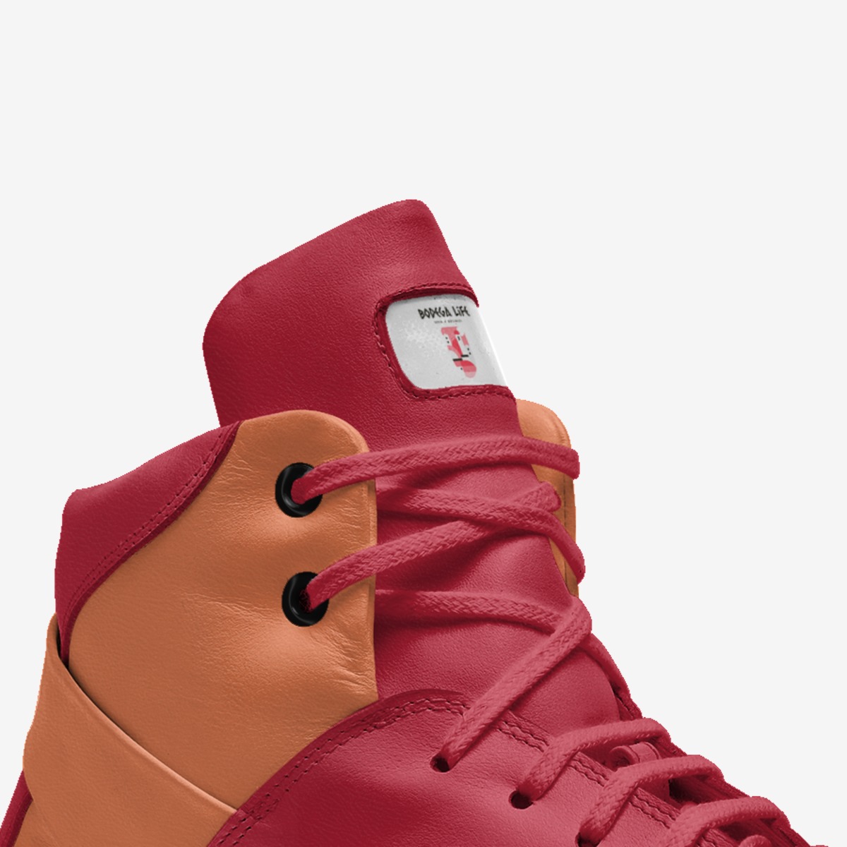 Bodega's custom made in Italy shoes by Lamont Johnson | Detail view