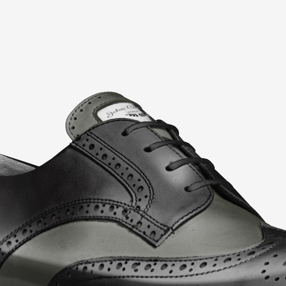 John Carlo custom made in Italy shoes by John Cicornio | Detail view