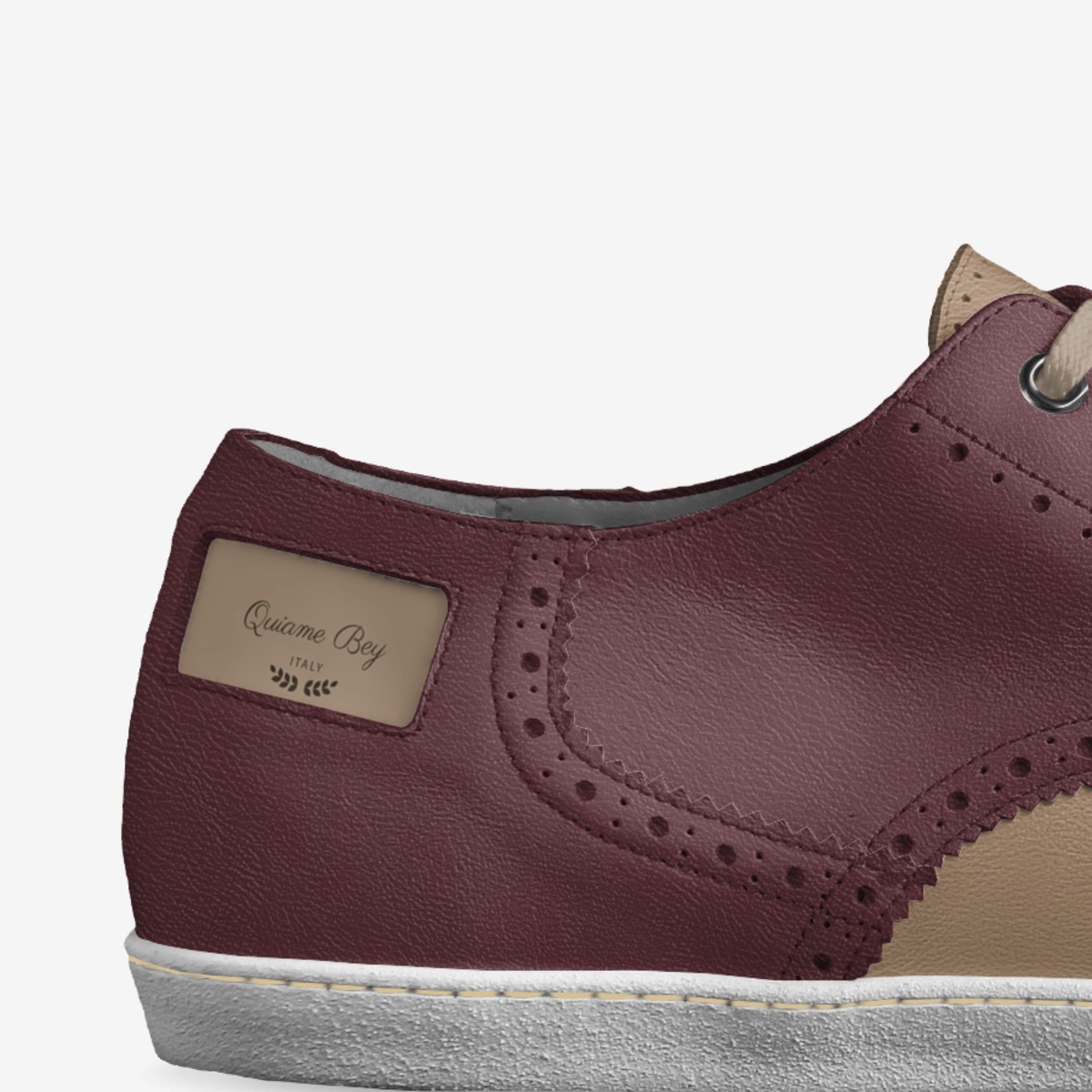 Quiame Bey custom made in Italy shoes by Quiame Bey | Detail view